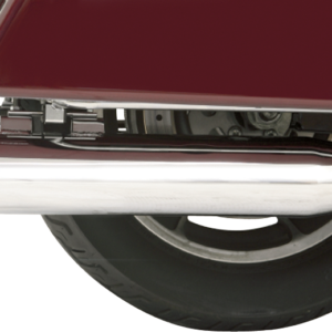 4" Quick Change Series Slip-On Mufflers - Chrome - FL '95-'16