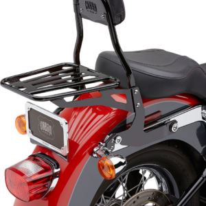 Backrest Kit - 14" - Black - Softail