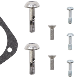 Air Stinger Stealth Air Cleaner Kit - Black Chrome Ring