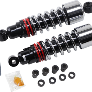 Slammer Plus Shocks - 10.5" - Chrome - FXD