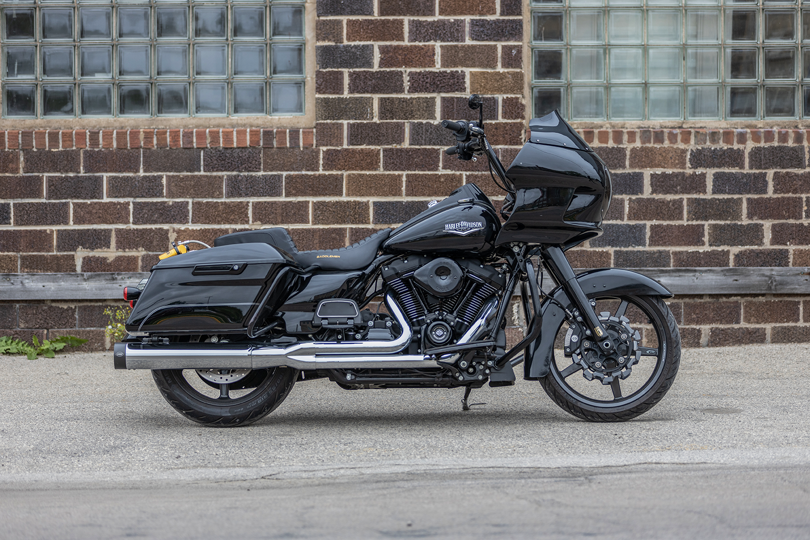 2-into-1 Sidewinder® Exhaust System - '95-'16 FL - Chrome