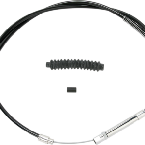 High-Efficiency Black Vinyl Clutch Cable - +6" Size
