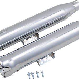 Neighbor Hater Slip-On Mufflers - Chrome - FLHC/FLHCS/FLDE