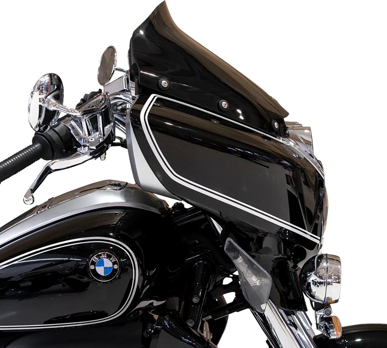 Flare® Windshield - 14-1/2" - Dark Smoke - '22-'24 R18