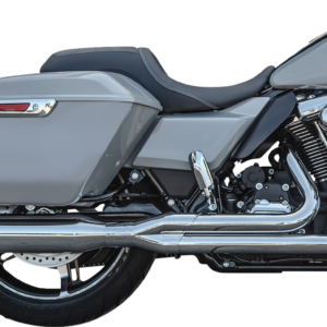 2-into-1 GNX Exhaust System - Race Only - Chrome - Touring