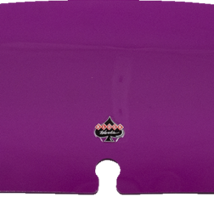 Kolor Flare® Windshield - 4" - Purple - '14-'25 FLH/FLHT/FLHX