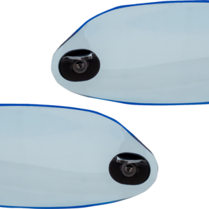 Flare® Handguards for Indian - Blue Ice