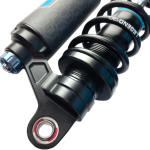 REVO ARC Piggyback Shocks - 14" - Heavy Duty - Black - '04-'22 Sportster