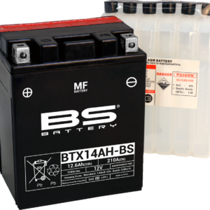 Battery - BTX14AH-BS (YTX)