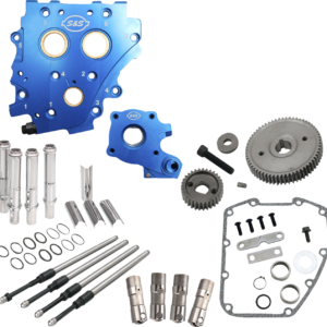 Cam Chest Kit without Cams - Gear Drive - Oil Cooled - Chrome Pushrods - Twin Cam