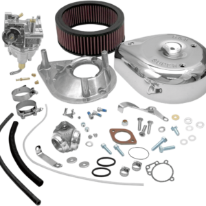 Super E Carburetor Kit with Manifold - Shovelhead