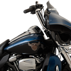 Flare® Windshield - 4" - Black - '14-'25 FLH