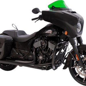 Kolor Flare® Windshield - 10" - Green - '14-'26 Indian