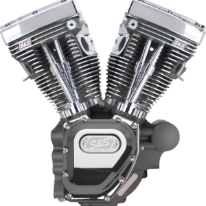 T124 Long Block Engine- Stone Gray - Touring