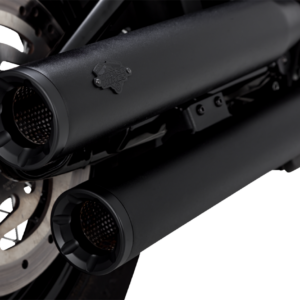 Eliminator 300 Slip-On Mufflers - Black