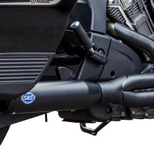 2-into-1 Qualifier Exhaust System - 50-State - Black - Stainless Steel