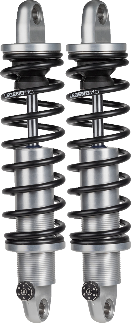 REVO-A Shocks - 12" - Clear Anodized - Standard
