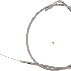 Stainless Steel Idle Cable - '01-'15 Softail