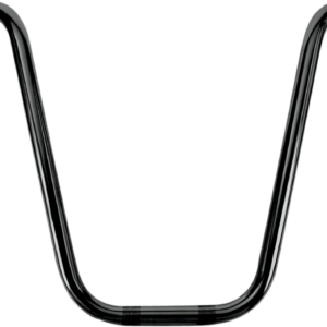1" Narrow Bottom Ape Hanger Handlebar - 16" - Black