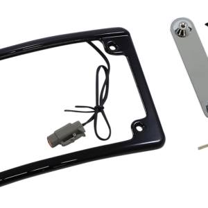 License Plate Frame - LED - Black