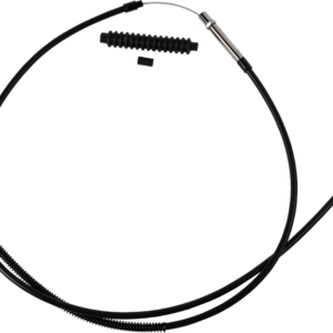 High-Efficiency Black Vinyl Clutch Cable - +8" Size