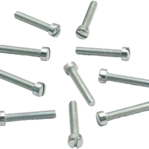 Slotted Flat Head Screws - 10-Pack