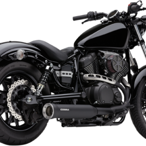 4" Slip-On Muffler - Black - XV950 Bolt