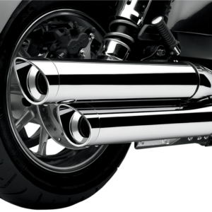 Slip-On Mufflers - Slashcut with Billet Tip - VN1700