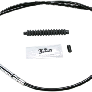 High-Efficiency Black Vinyl Clutch Cable - +6" Size