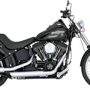 3" Twin Slash Slip-On Muffler - Chrome