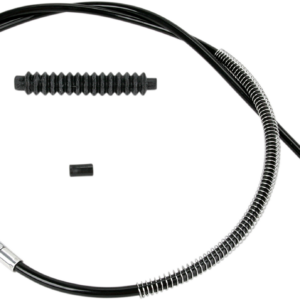 High-Efficiency Black Vinyl Clutch Cable - +6" Size