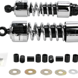 Shocks - 13" - 412 Cruiser Series - Chrome - Standard/Heavy Duty