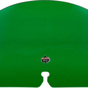 Kolor Flare® Windshield - 6-1/2" - Green - '96-'13 FLHT/FLHX