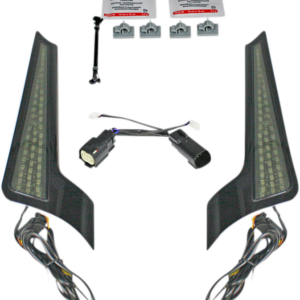 Fascia LED Light Panels - Black/Smoke