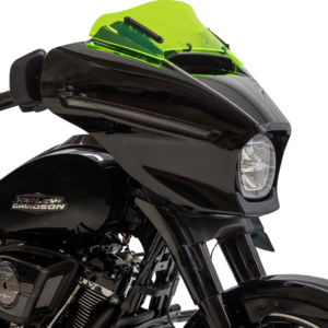 Ice Flare® Windshield - 6-1/2" - Green Ice - FLHX