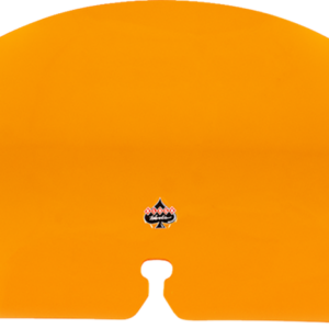 Kolor Flare® Windshield - 6-1/2" - Orange - '96-'13 FLHT/FLHX
