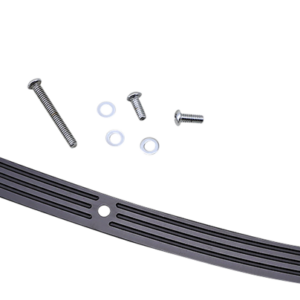 Flare® Windshield Trim - Logo - Black w/ Contrast Logo - '96-'25 FLH