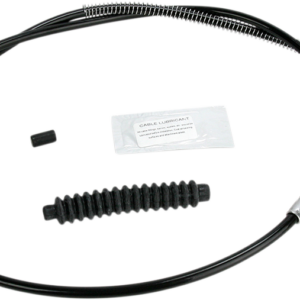 High-Efficiency Black Vinyl Clutch Cable - +6" Size