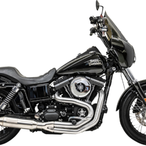 2-into-1 Mid-Length Super Bike Exhaust System - Stainless Steel