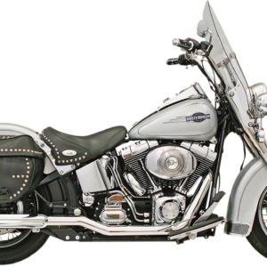 Power Curve True-Dual Crossover Header Pipes - '07-'17 Softail