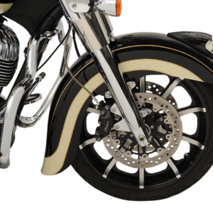 Klassic Front Fender - Black - 16"-19" - Indian Roadmaster/Chief