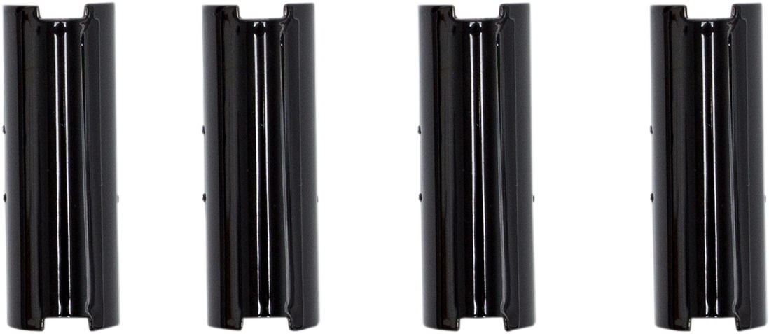 Pushrod Cover Keeper Set - Gloss Black - 2.200" - M8