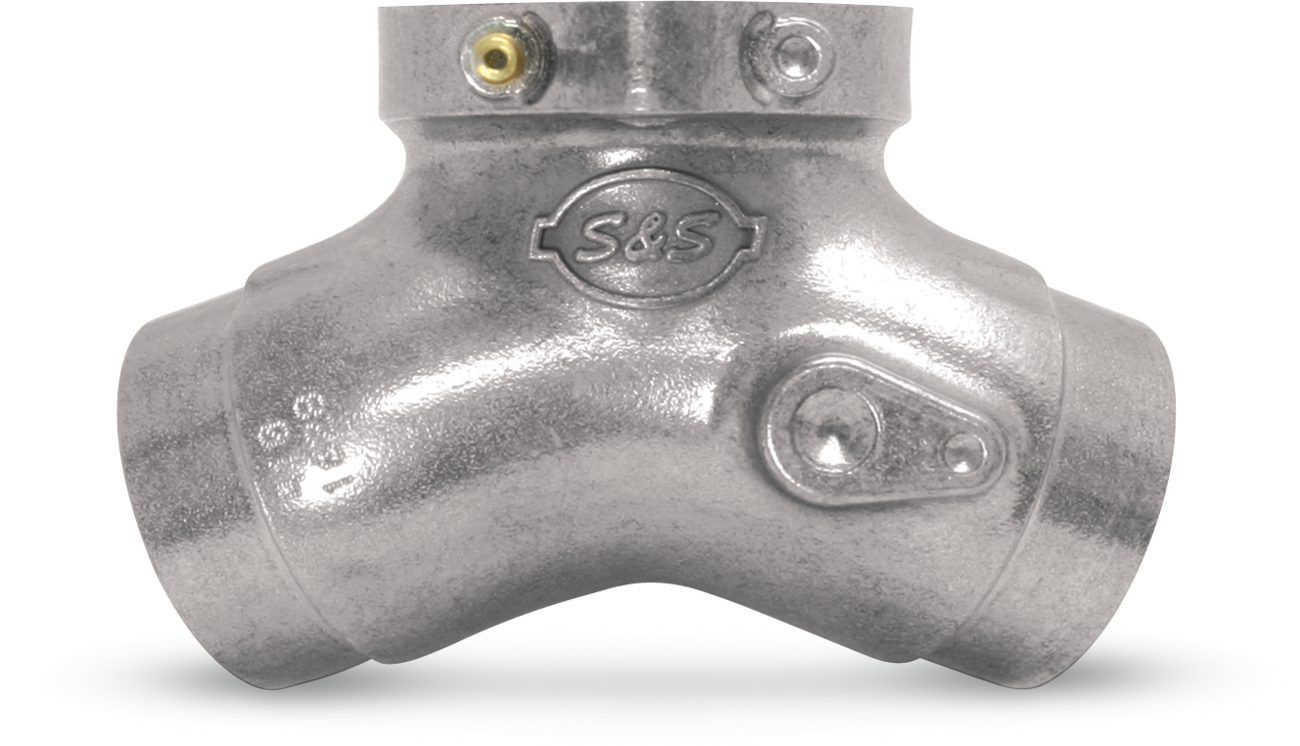 Flange-Mount Intake Manifold - Super G - Evolution Big Twin