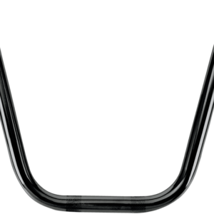 1" Narrow Bottom Ape Hanger Handlebar - 12" - Black