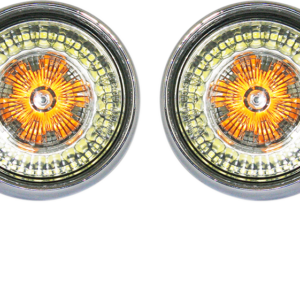 Bullet Turn Signal - JAE CVO - Chrome - Smoke Lens