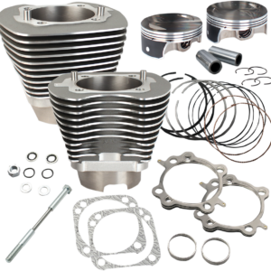 117" Big Bore Cylinder Kit - Stone Gray - Twin Cam