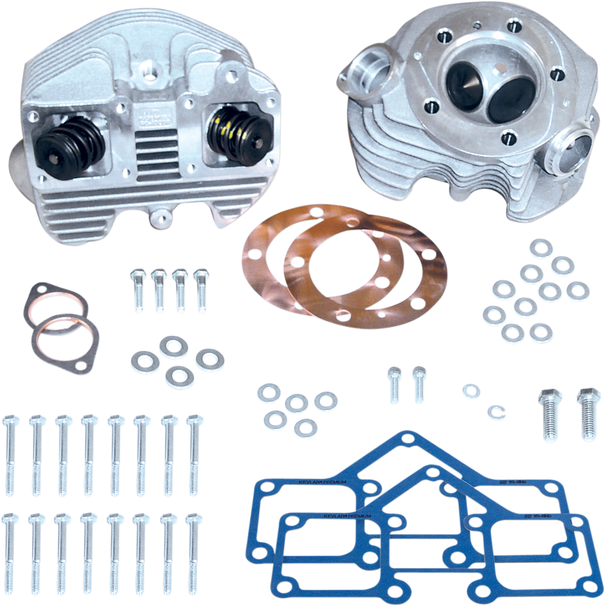Cylinder Head Kit - Super Stock® - Single Plug - Band Style - Big Twin