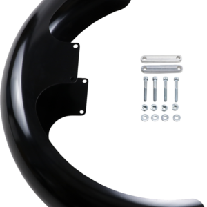 Wrapper Front Fender - Black - 21" - HD Touring/Softail