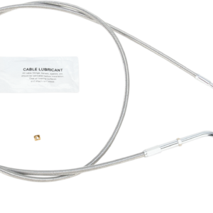 Stainless Steel Idle Cable - +10" - '02-'07 Touring