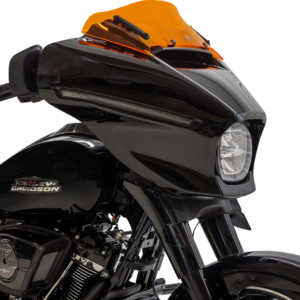 Kolor Flare® Windshield - 6-1/2" - Orange - '23-'25 FLHX
